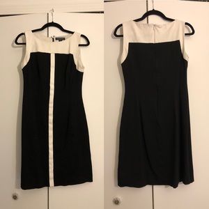 Ralph Lauren black & white dress - size 10
